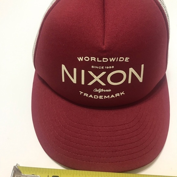 NIXON HAT RIDGE Trucker Cap Cabernet - Picture 12 of 12